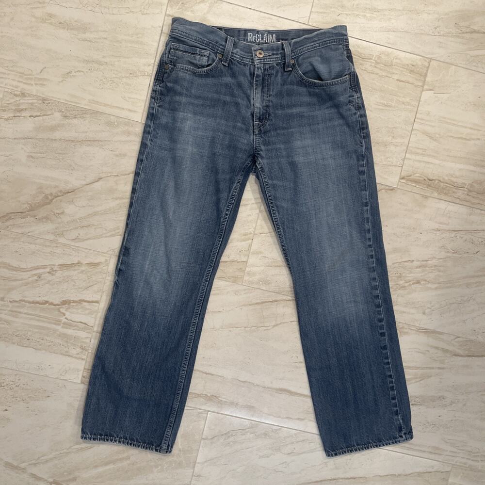 RECLAIM Mens Jeans 32x30 Denim Jeans 5 pocket Great Fade